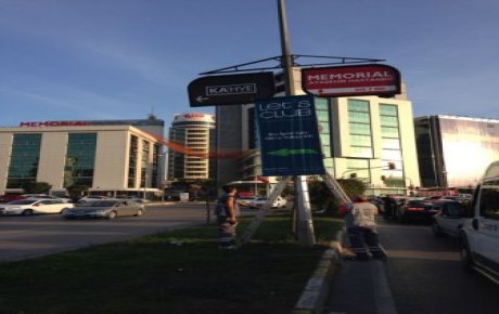 pole banner